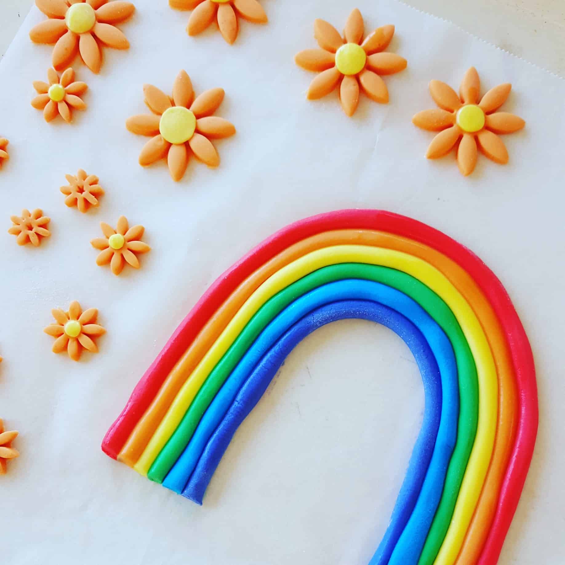 Fondant Rainbow