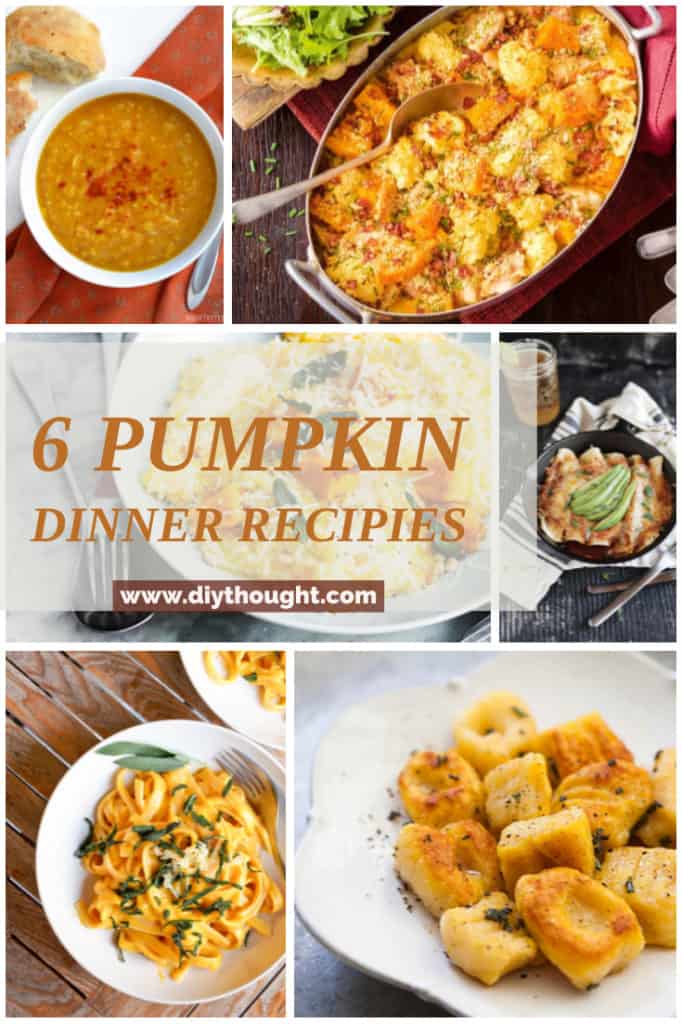 6 Pumpkin Based Dinner Recipes - diy Thought
