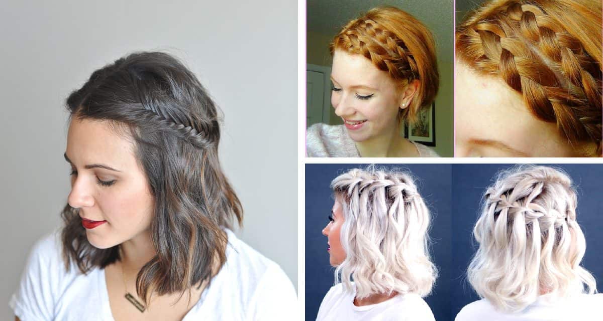 8 Stylish Braids For Short Hair Diy Thought