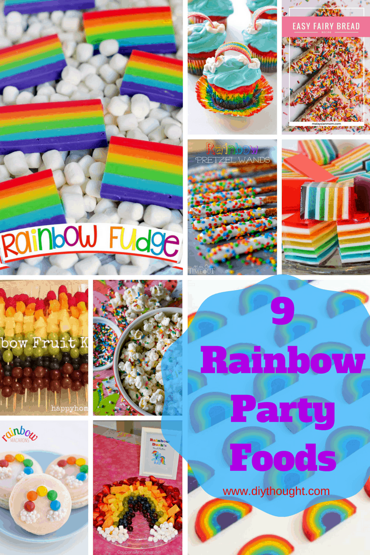 Rainbow Party Foods