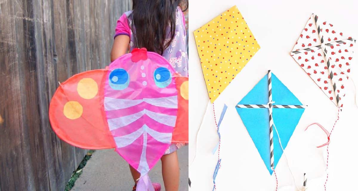 5 Diy Kites Kids Will Love To Fly Diy Thought