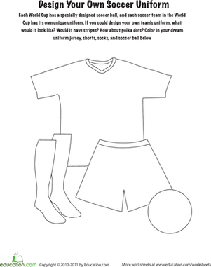 Design Your Own Soccer Uniform