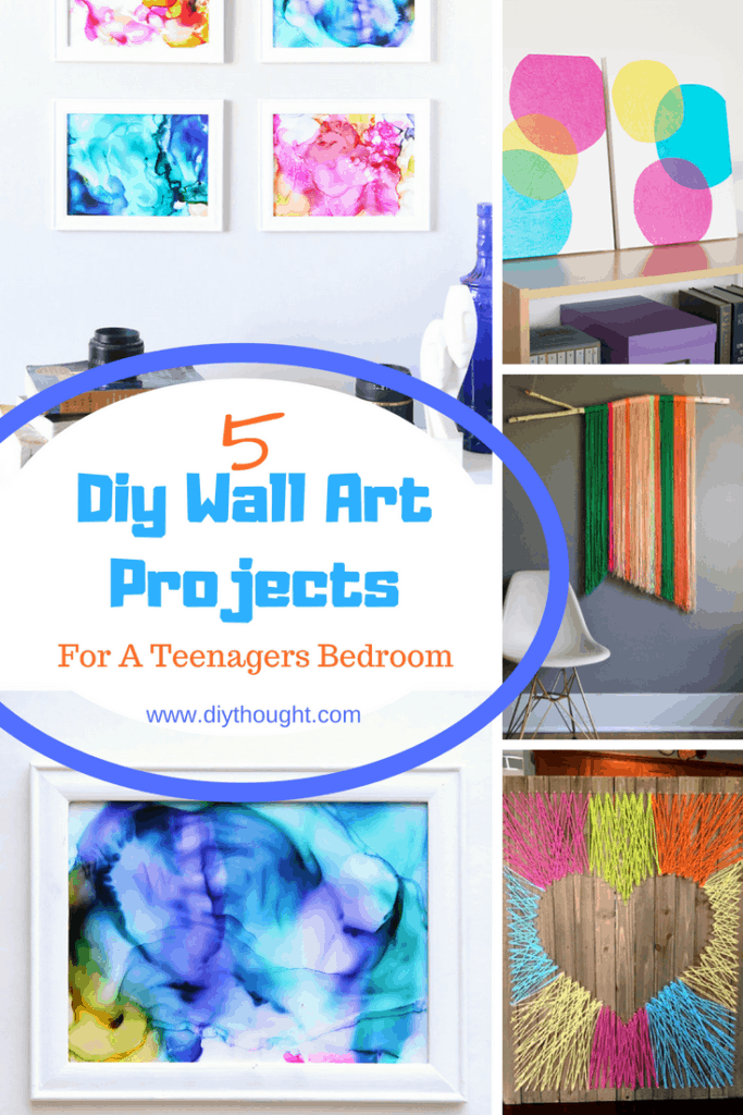 5 Diy Wall Art Projects For A Teenagers Bedroom - diy Thought