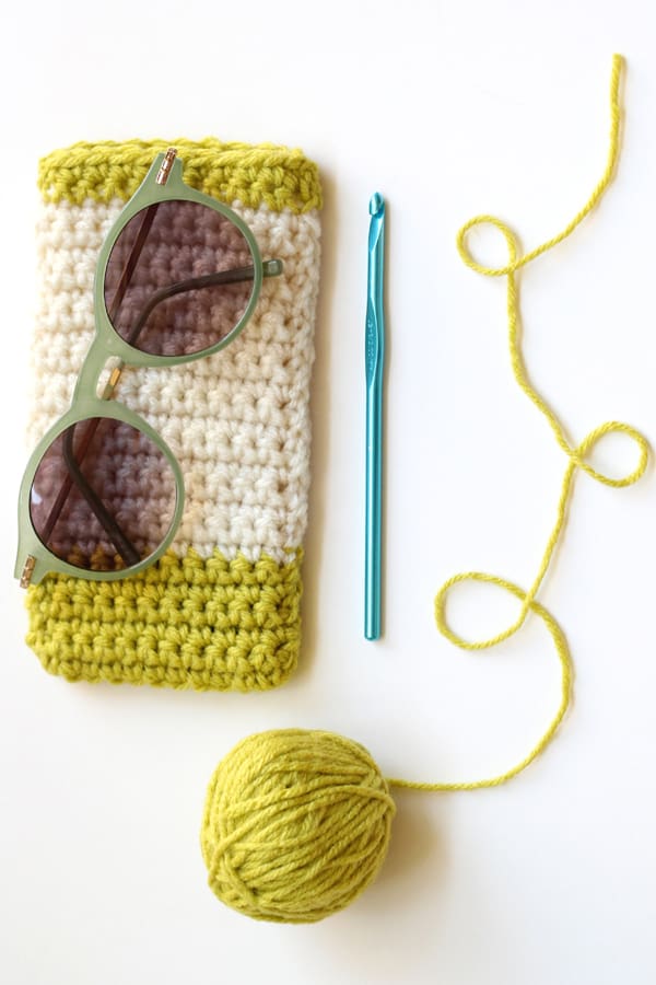Crochet Sunglass Case