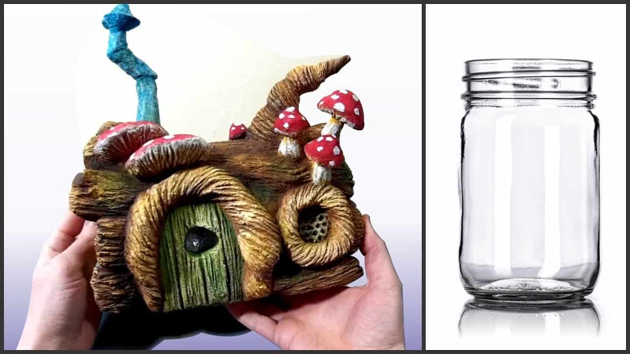 How To Make A Clay Jar Fairy House DIY Thought