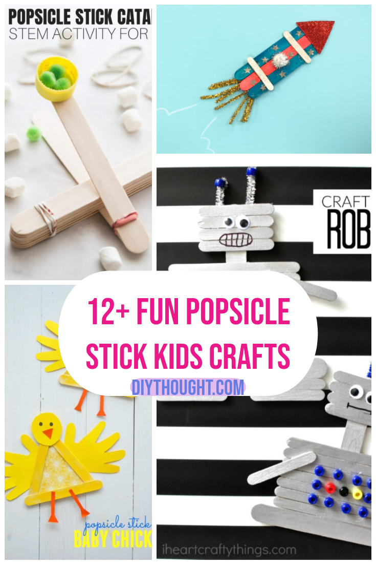 12 fun popsicle stick kids crafts