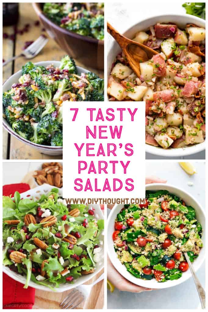 7 Tasty New Year's Party Salads - diy Thought
