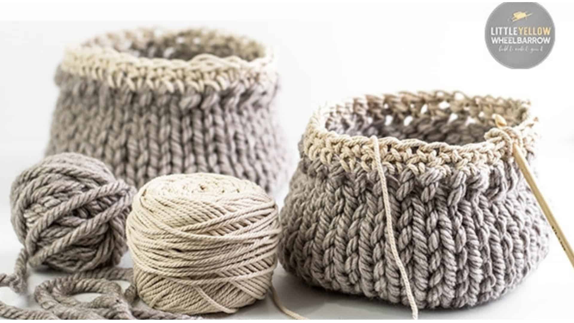 5 Useful DIY Storage Baskets diy Thought