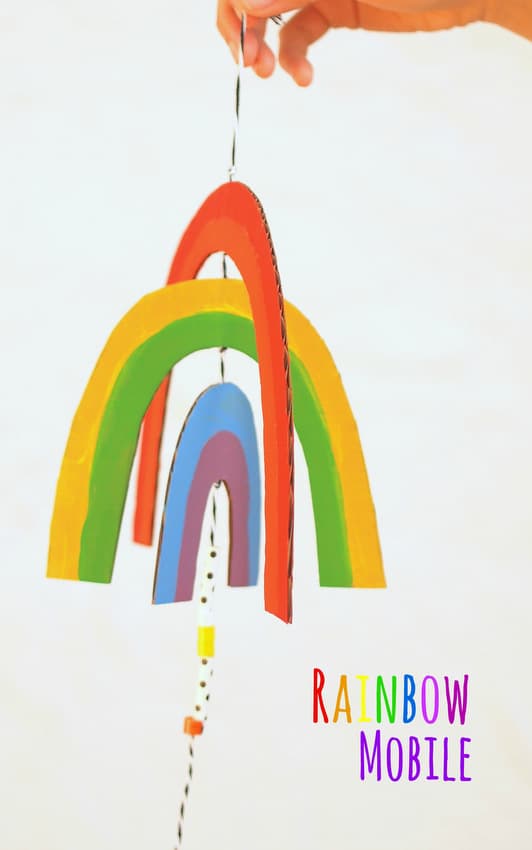 10 Fun Kids Rainbow Crafts DIY Thought
