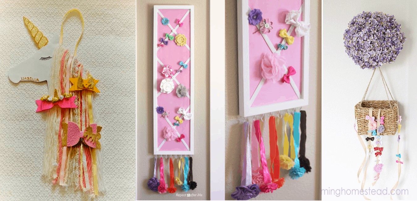 How to Make a Simple Hair Bow Holder for Your Little Girl