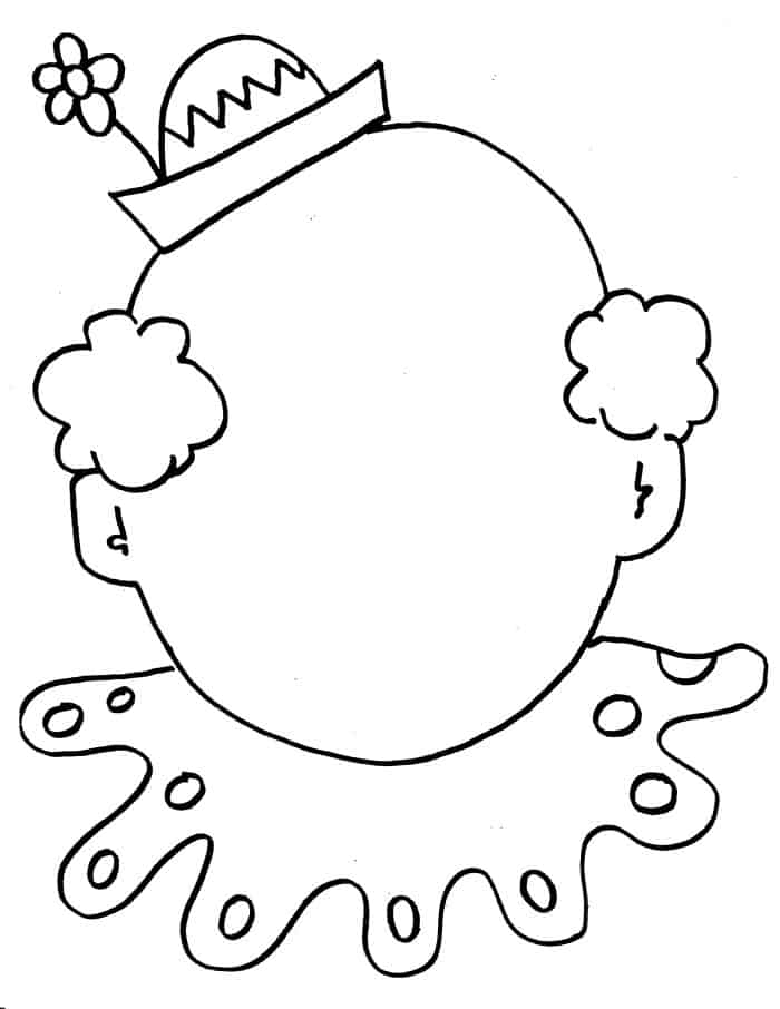 5 Free Fun Clown Printables Diy Thought