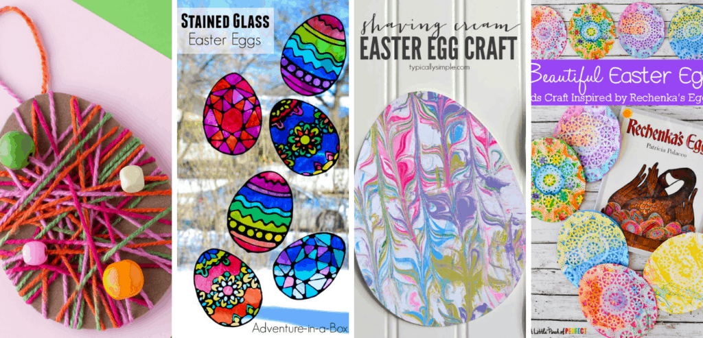 10 Fun Easter Egg Kids Crafts - diy Thought