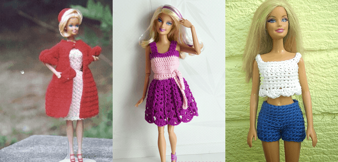 crochet barbie clothes