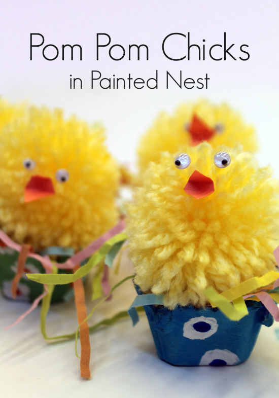 pom pom chicks