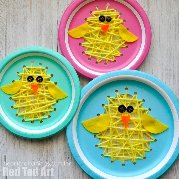 chick weaving craft
