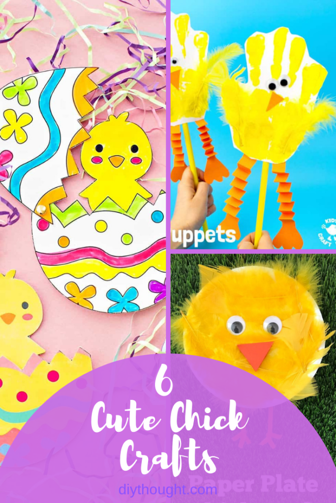 6 cute chick crafts