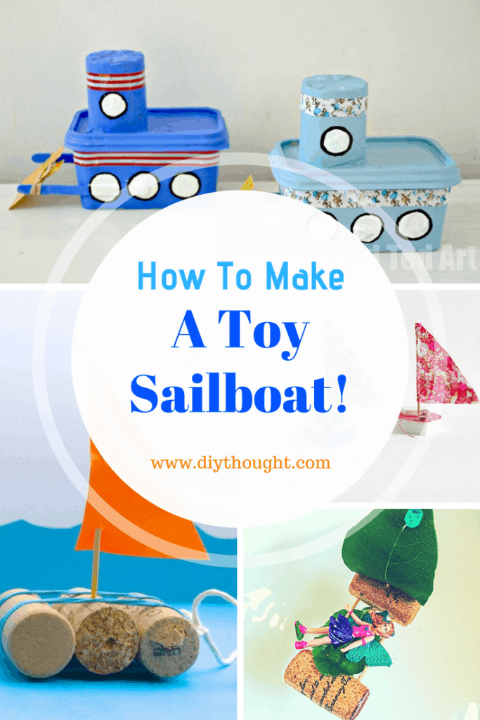 DIY toy sail boat