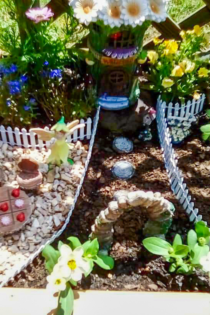 Planter Box Fairy Garden