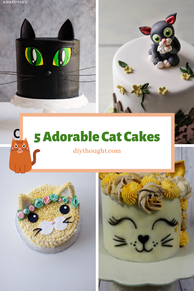 5 adorable cat cakes 