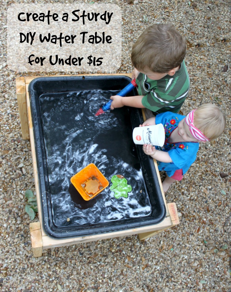 DIY water table