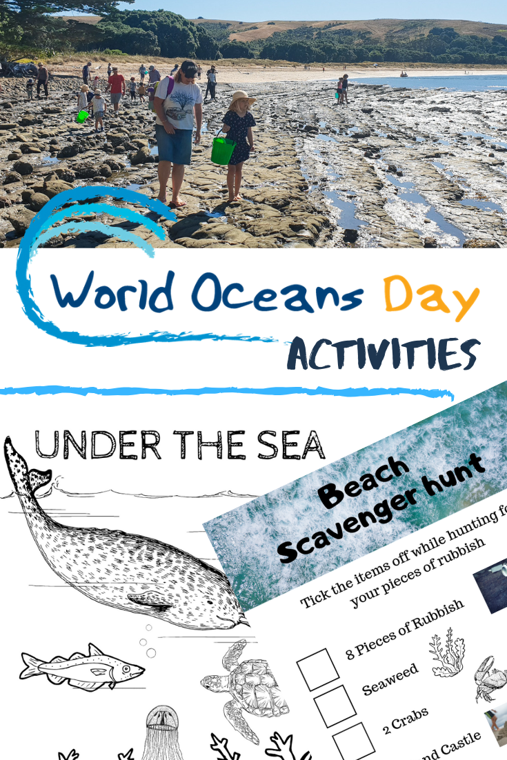 World Oceans Day Activities diy Thought