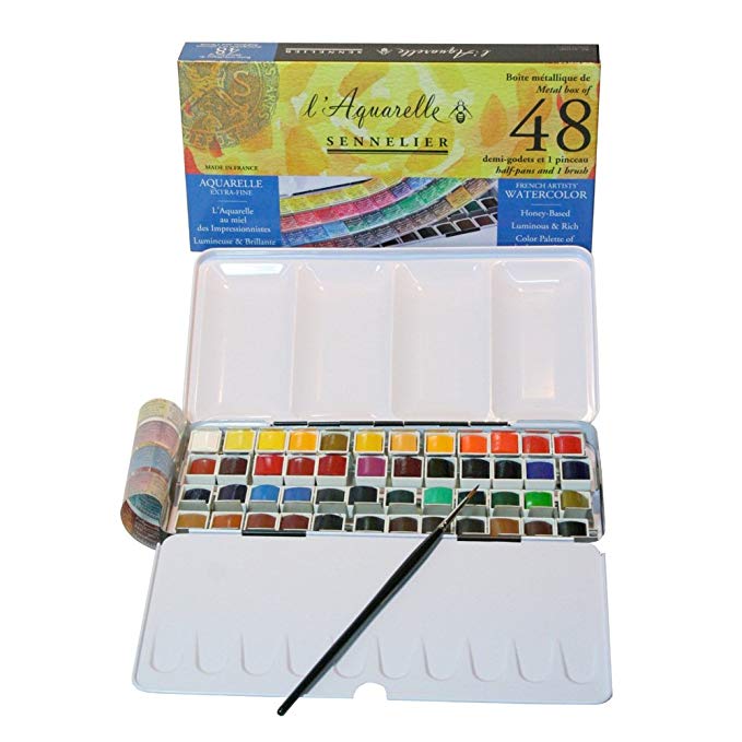 watercolor paints