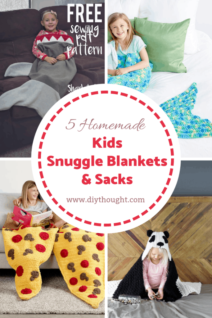 5 DIY Snuggle Sacks and Blankets