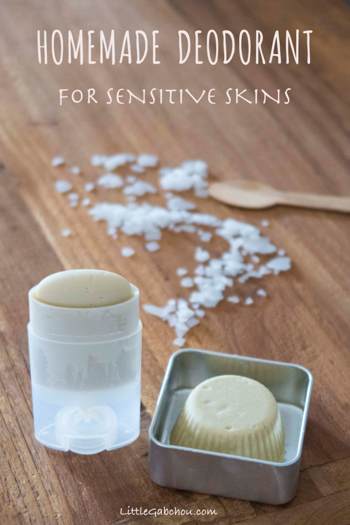 DIY natural deodorant sensitive skin