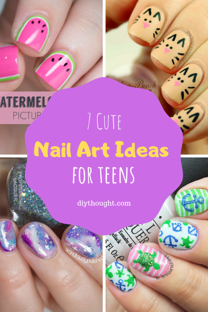 7 Cute Nail Art Ideas For Teens - diy Thought