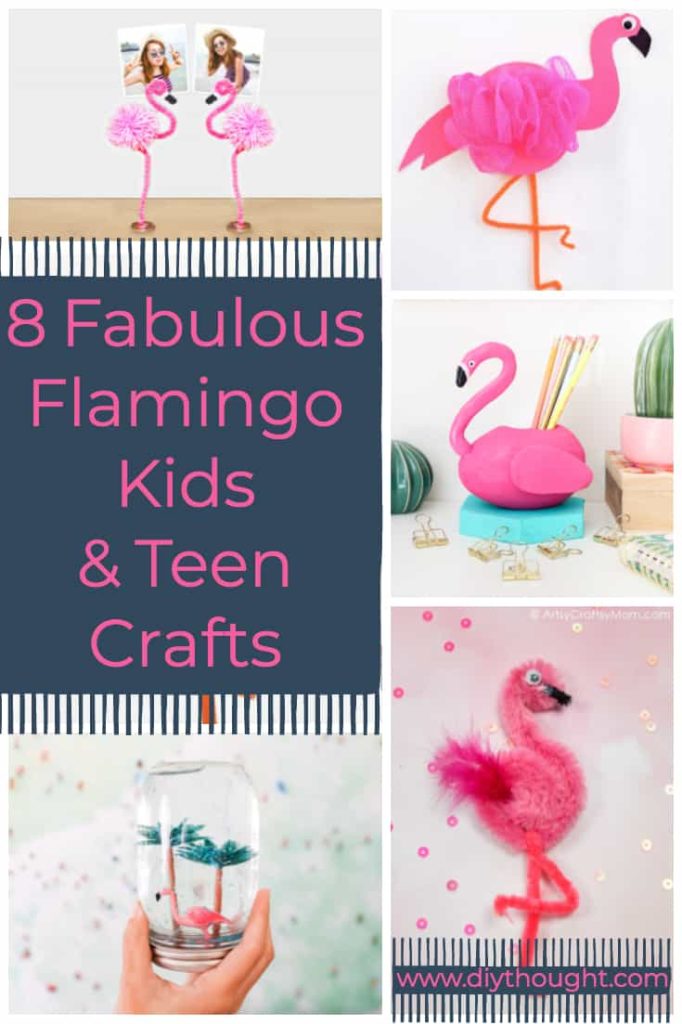Flamingo crafts