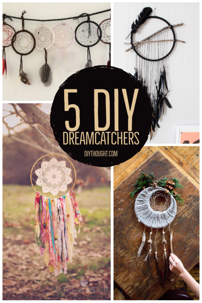5 DIY dreamcatchers
