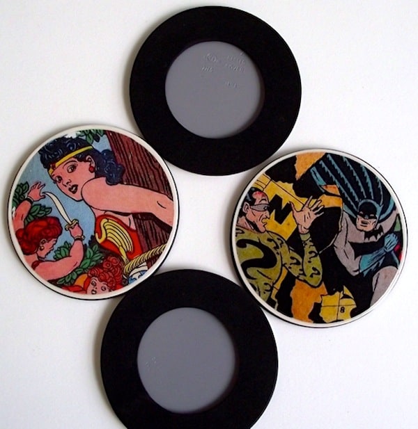 comic coasters