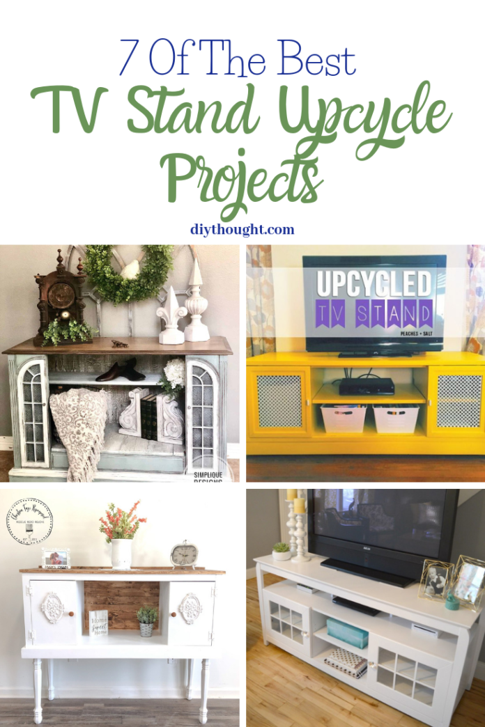 7 Of The Best TV Stand Upcycle Projects diy Thought