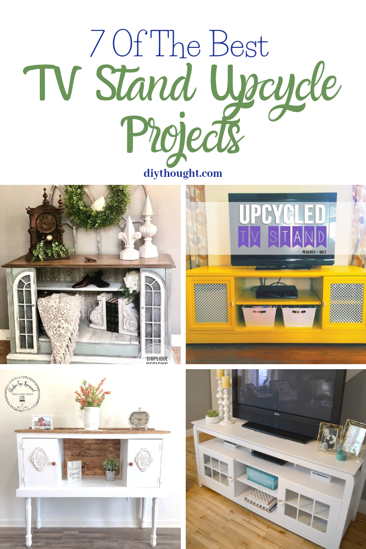 7 Of The Best TV Stand Upcycle Projects diy Thought