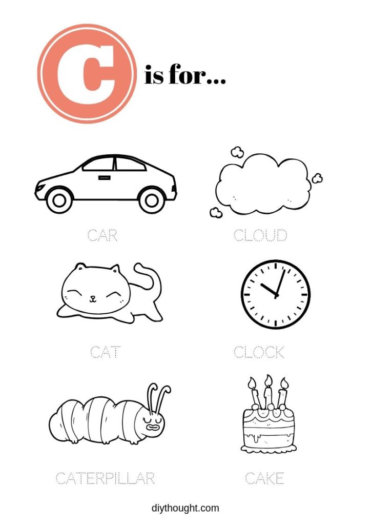 C is for printable printable word searches