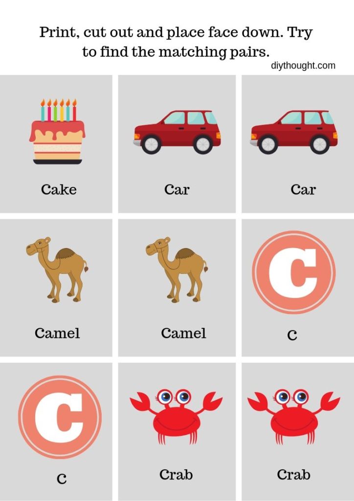 5 Letter C Printable Worksheets - diy Thought