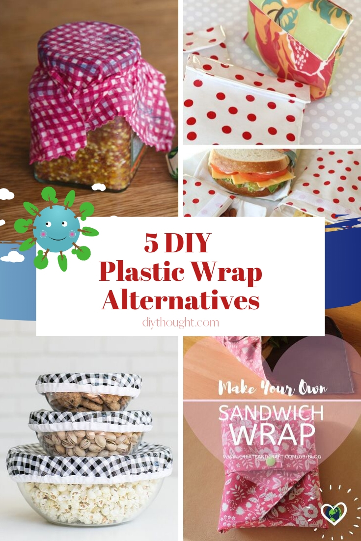 5 DIY Plastic Wrap Alternatives diy Thought
