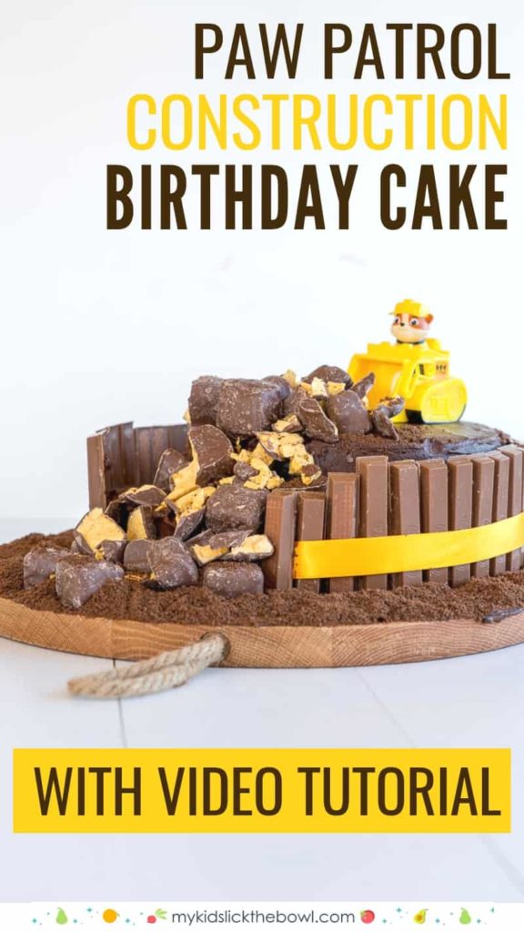 paw patrol truck cake