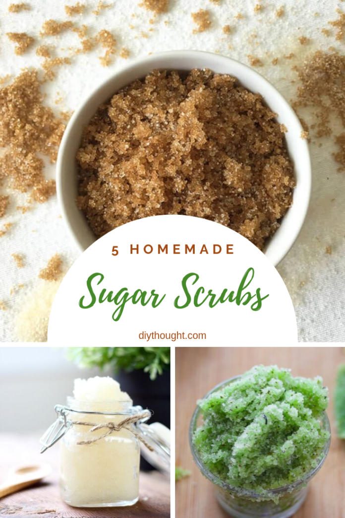 5 Homemade Sugar Scrubs diy Thought