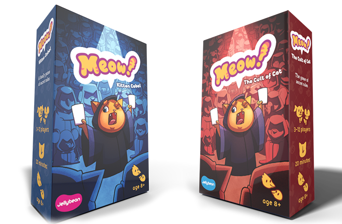 Meow! Free print and play card game.