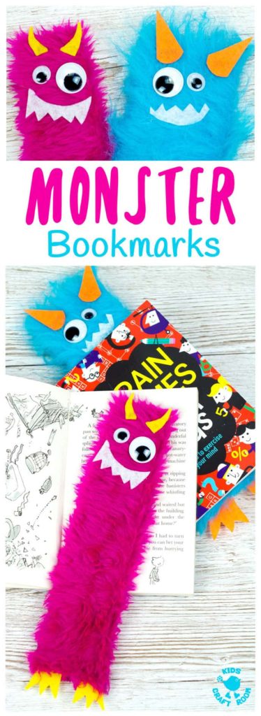 monster bookmarks