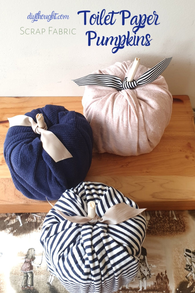 toilet paper pumpkins