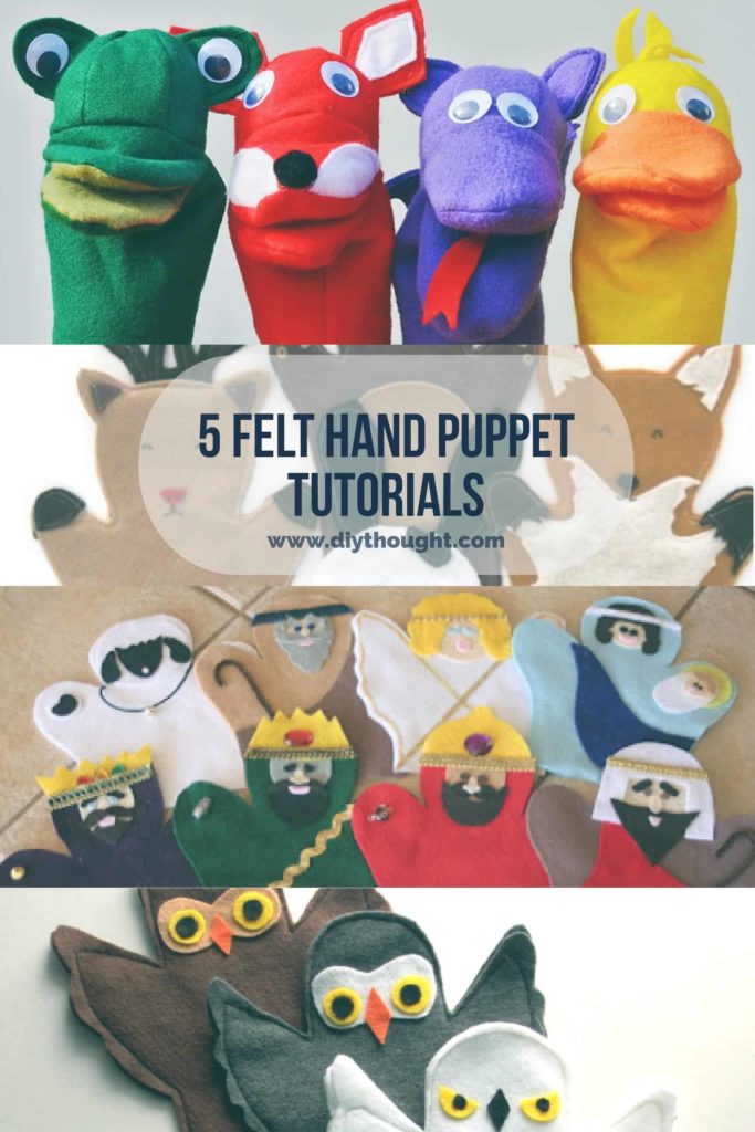 felt hand puppets 