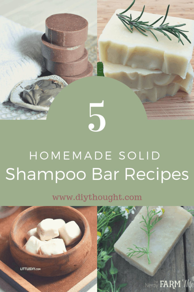 homemade solid shampoo bars