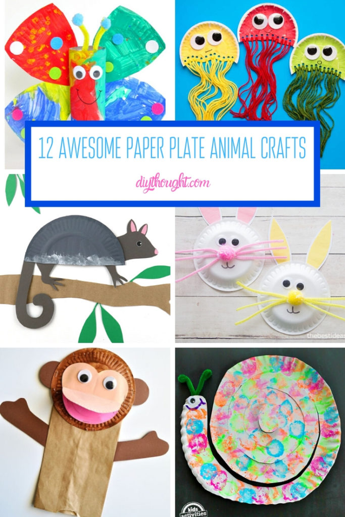 12 Awesome Paper Plate Animal Crafts