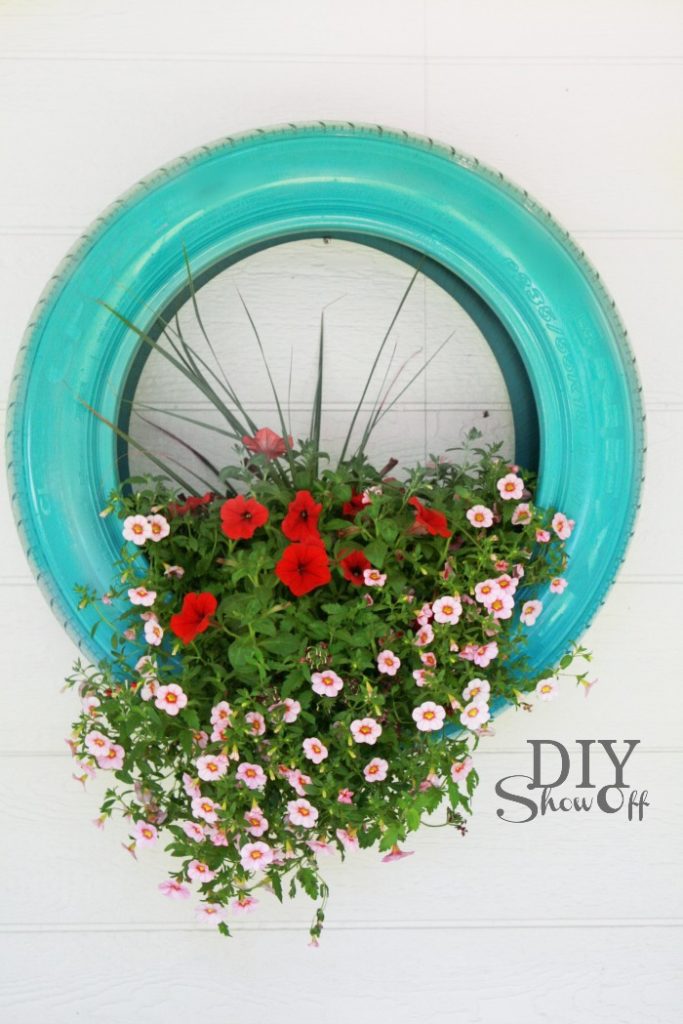 tire planter