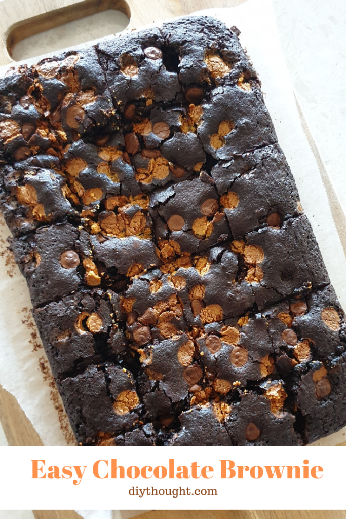 easy chocolate brownie