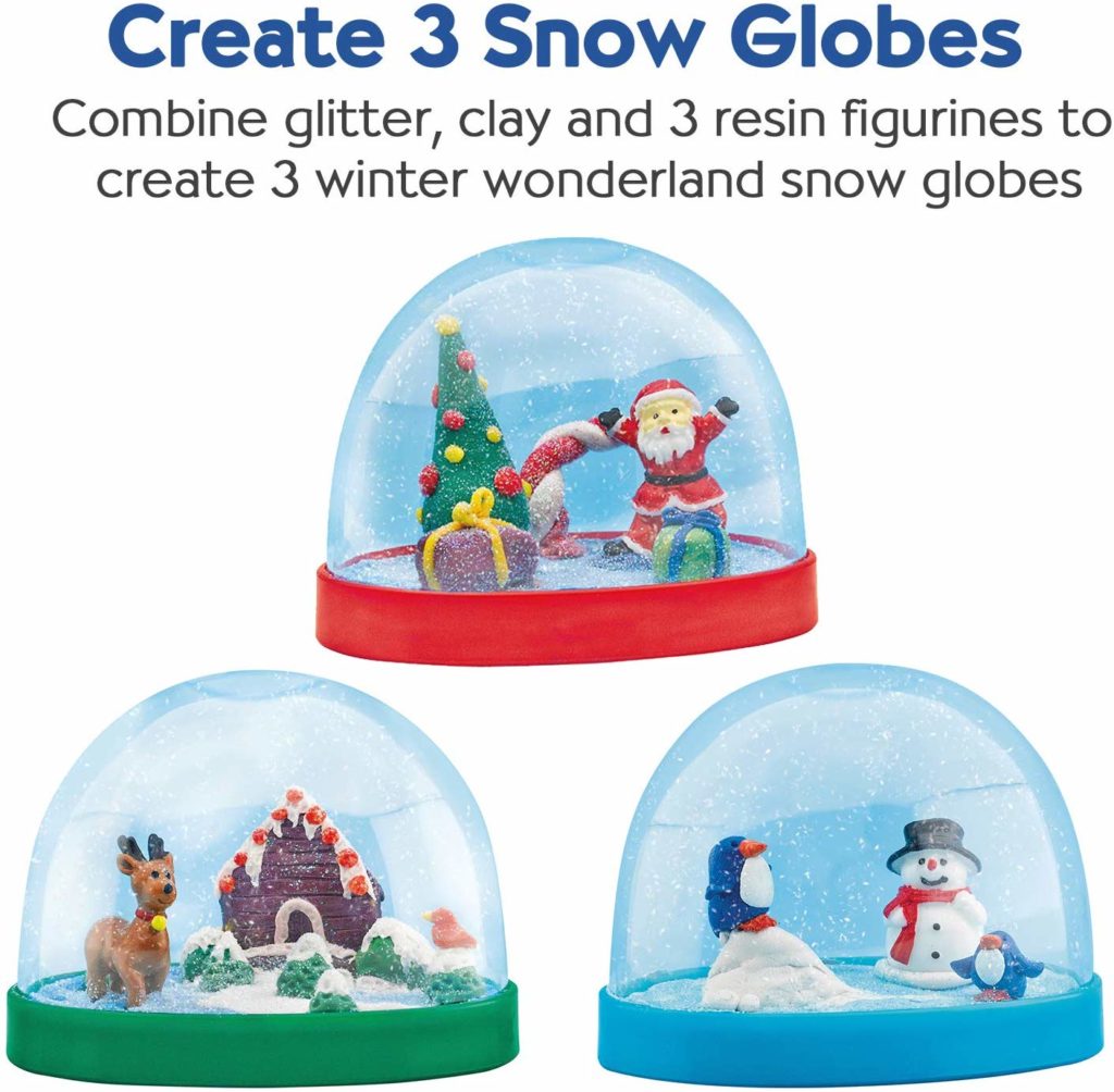 craft kit for Christmas snow globe