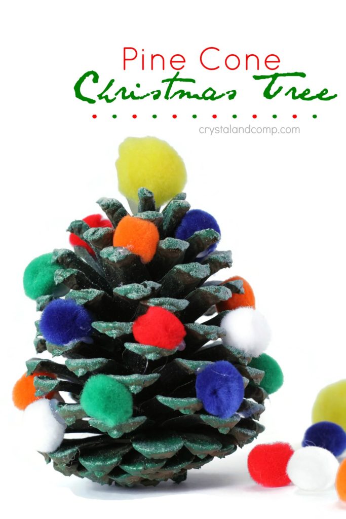 pinecone christmas tree