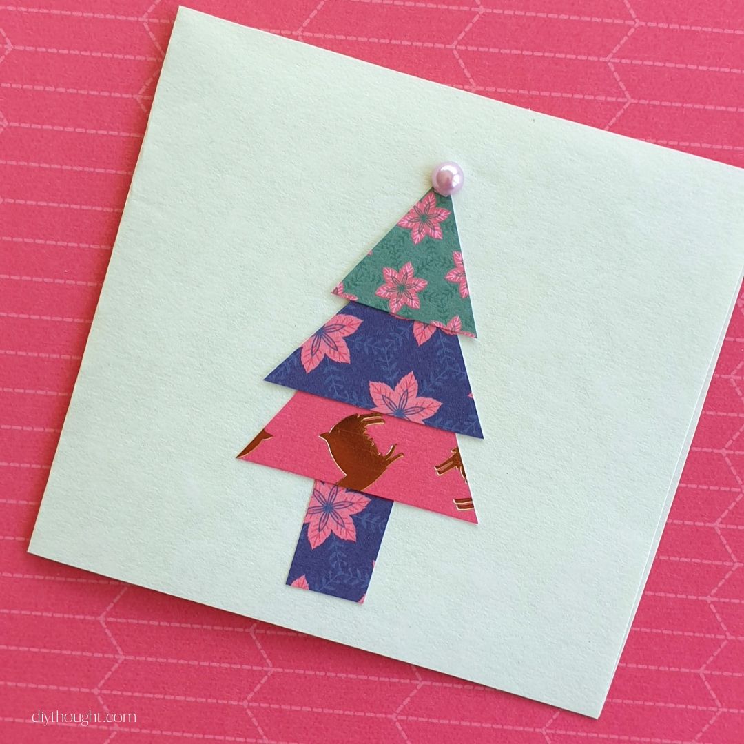 How To Make Your Scrap Paper Christmas Tree Cards